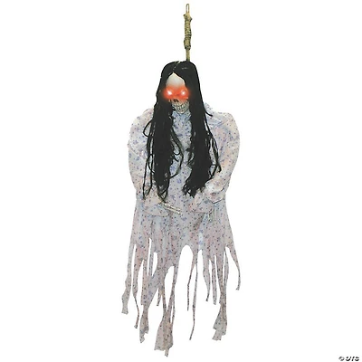 Hanging Skeleton in Pajamas Halloween Decoration