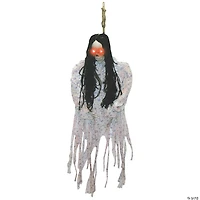 Hanging Skeleton in Pajamas Halloween Decoration