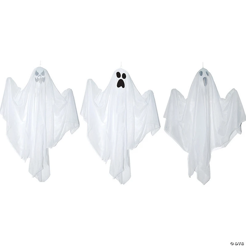 18" Hanging Ghost Decoration