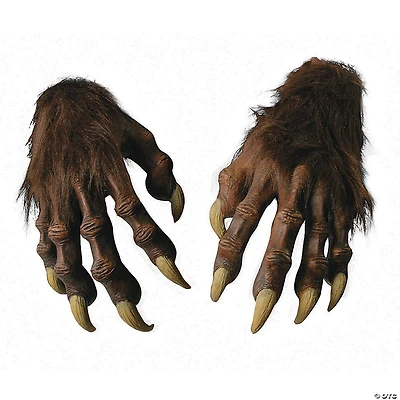 Adults Werewolf Hands Costume Accessory