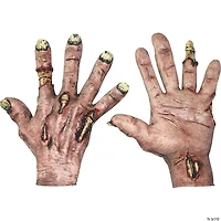 Adults Zombie Flesh Hands Costume Accessory