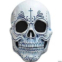 Adults Day of the Dead Mexican Catrin Skull Mask