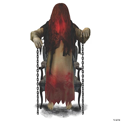 56" Animated Rising Possessed Woman Halloween Decoration