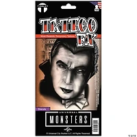 Tinsley Transfers Universal Monsters™ Dracula™ Temporary Tattoo