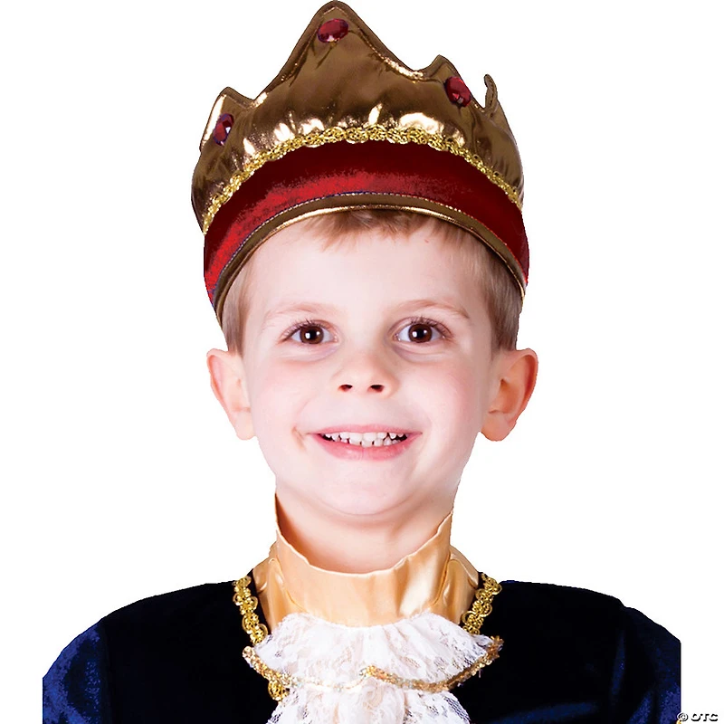 Kids Gold & Red Crown
