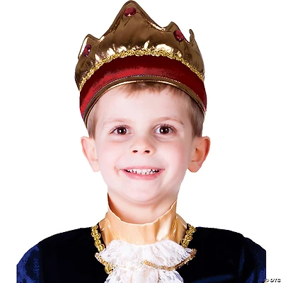 Kids Gold & Red Crown