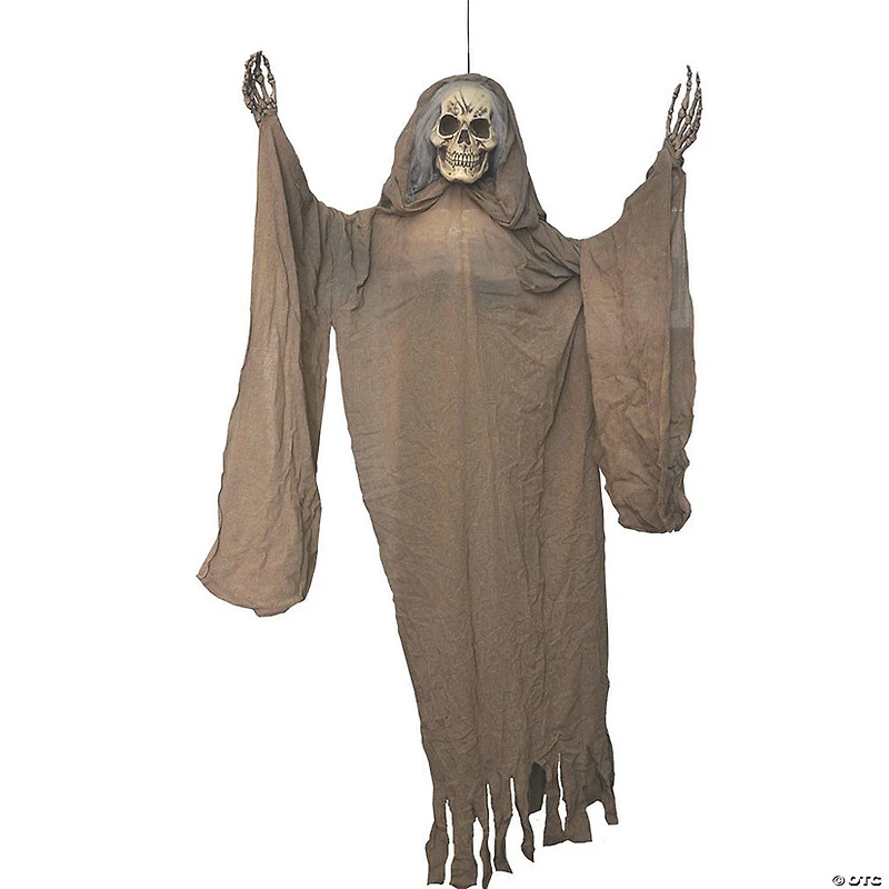 5' Hanging Ghoul with Light-Up Eyes Halloween Decoration