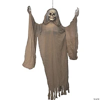 5' Hanging Ghoul with Light-Up Eyes Halloween Decoration