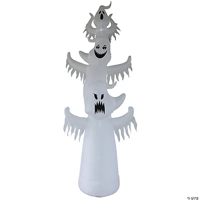 12' Blow Up Inflatable Terrorific Ghosts Trio Outdoor Yard Decoration