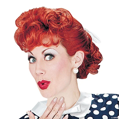 Adults I Love Lucy Red Lucy Wig