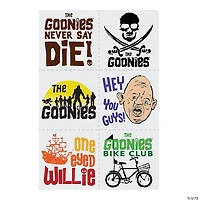 1 1/2" Bulk 72 Pc. The Goonies™ Iconic Movie Temporary Tattoos