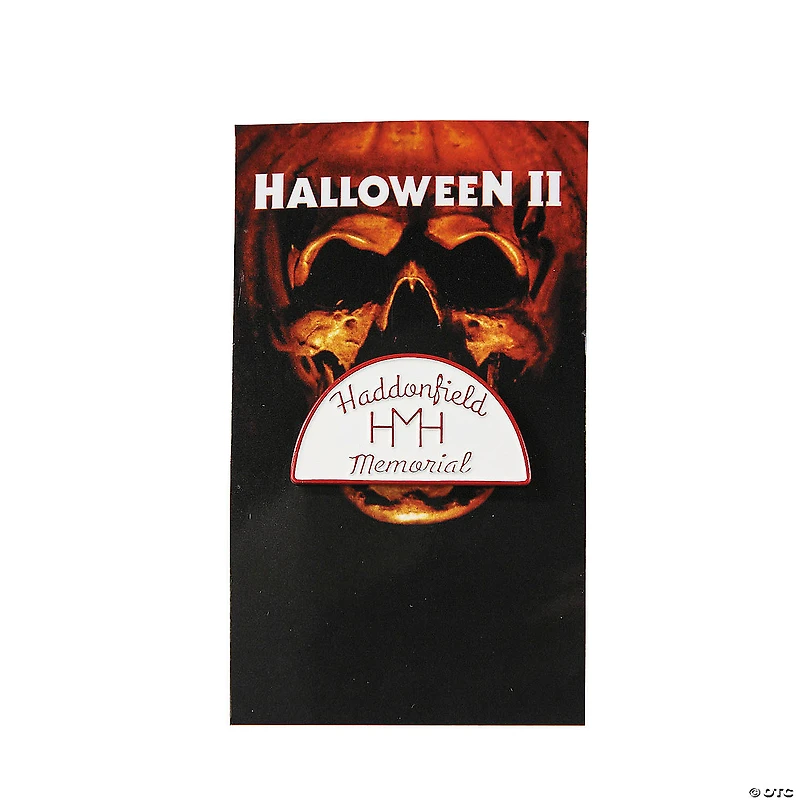 1 1/2" x 3/4" Halloween II™ Haddonfield Memorial Hospital Collectible Enamel Pin