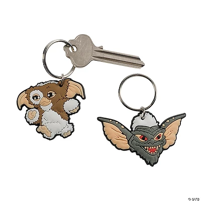 1 1/4" - 1 1/2" Gremlins™ Multicolor Rubber Keychains – 12 Pc.