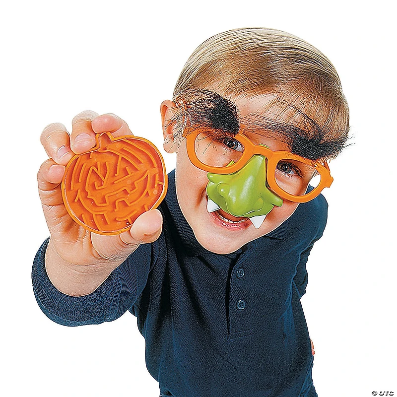 1 3/4" Bulk 72 Pc. Mini Halloween Character-Shaped Plastic Maze Puzzles