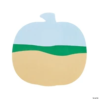 10 1/2" x 10 1/2" Pumpkin Patch-Shaped Sticker Scenes - 12 Pc.