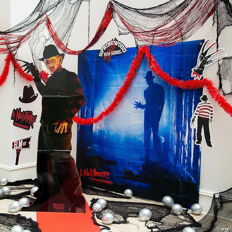 10" – 20" A Nightmare on Elm Street™ Party Cardstock Wall Cutouts - 6 Pc.