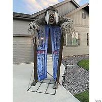 10' Animated Looming Ghoul Archway Prop