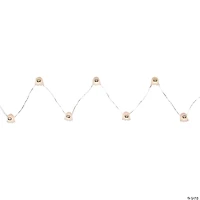 10-Count LED Halloween Ghost Fairy Lights  5.25ft  Copper Wire