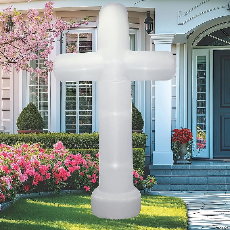 10' Cross  Inflatable Outdoor Yard Decoration