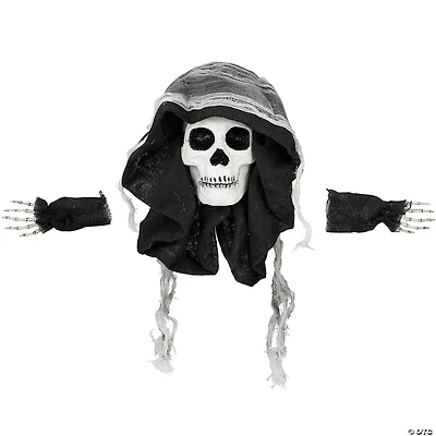 10" Spooky Skeleton 3-D Halloween Window Decoration