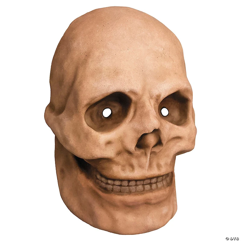 10" x 6" Catacomb Skull Plastic Overhead Mask - One Size