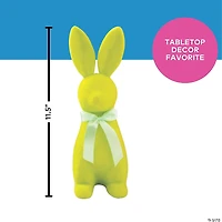 11 1/2" Easter Bunny Flocked Tabletop Decorations - 3 Pc.