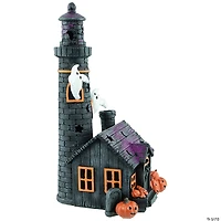 11.75" LED Lighted Haunted House Halloween Decoration