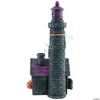 11.75" LED Lighted Haunted House Halloween Decoration