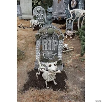11" Digger The Skeleton Dog Decoration