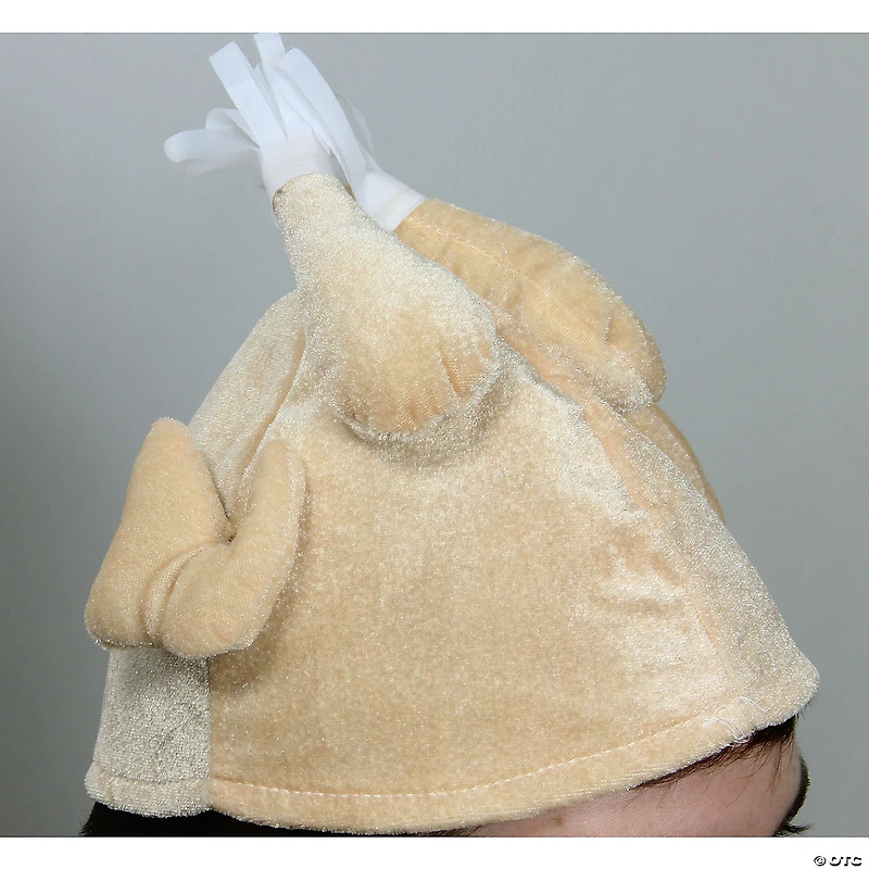 11" Thanksgiving Turkey Plush Adult Costume Hat
