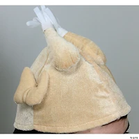 11" Thanksgiving Turkey Plush Adult Costume Hat
