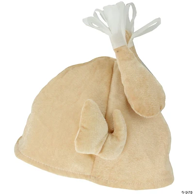 11" Thanksgiving Turkey Plush Adult Costume Hat