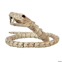 12 1/4" Slithering Snake Plastic Skeleton Halloween Decoration