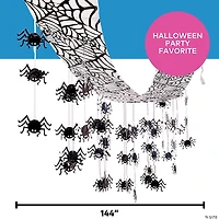 12 Ft. Hanging Spider Ceiling Halloween Decoration