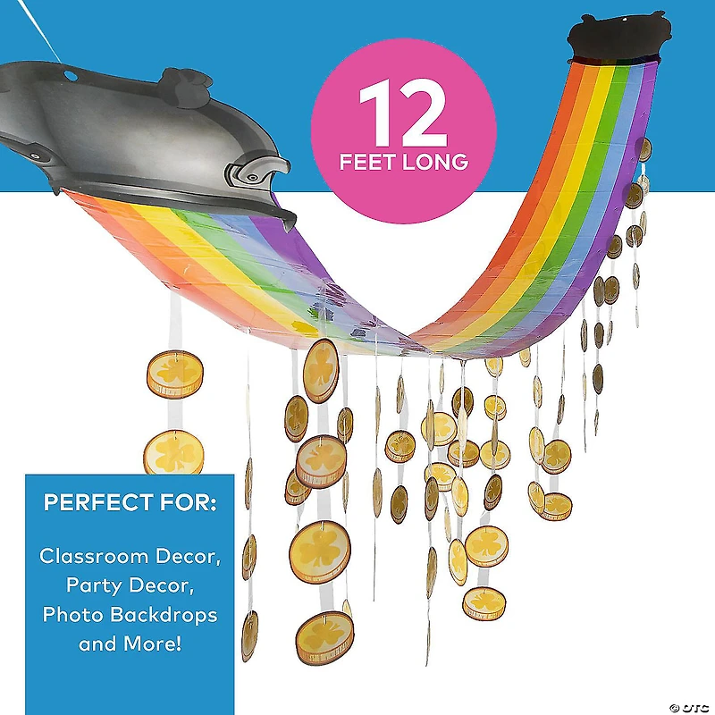 12 Ft. St. Patrick’s Day Pot of Gold Hanging Ceiling Decoration