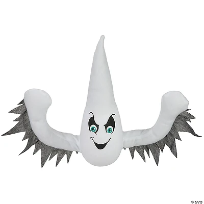 12" Ghoulish Ghost 3-D Halloween Window Decoration