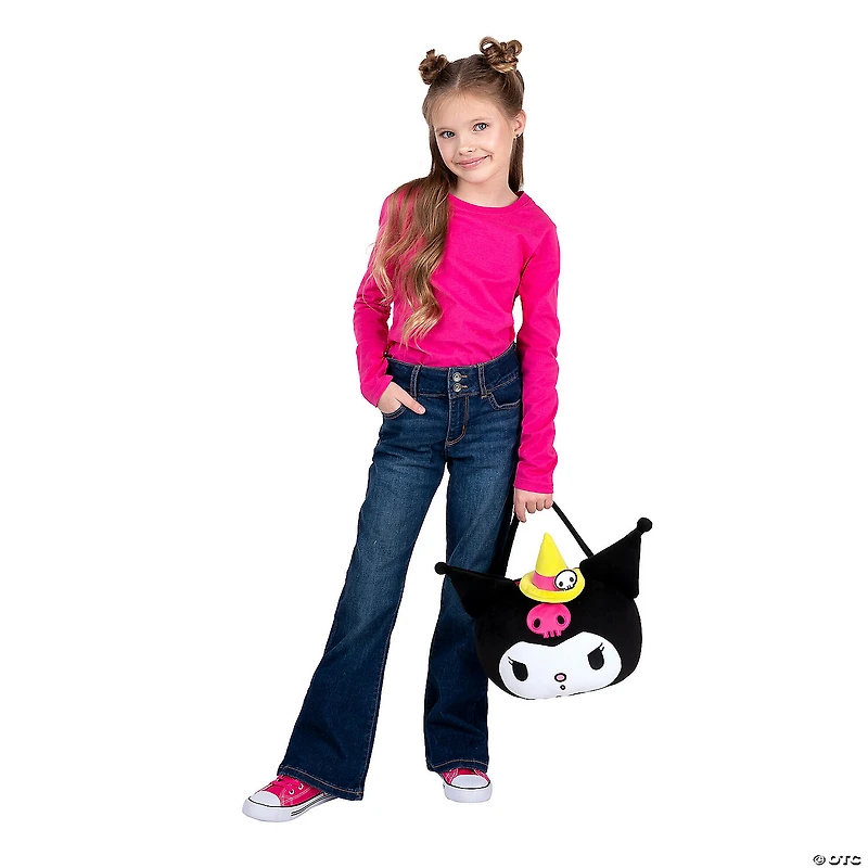 12" Hello Kitty and Friends® Kuromi Stuffed Halloween Treat Pail