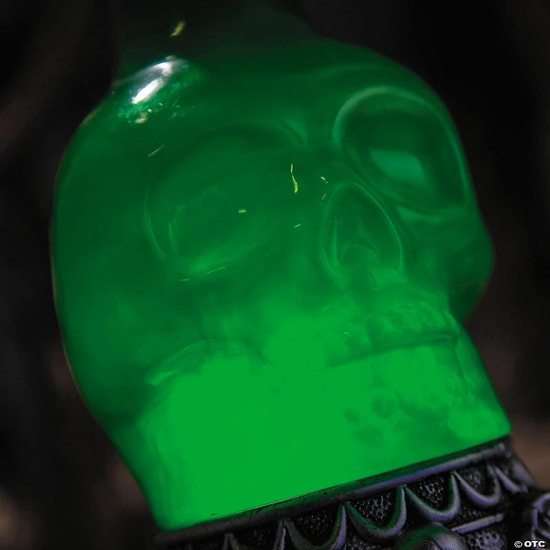 12" Light-Up LED Green Potion Bottles Halloween Decoration