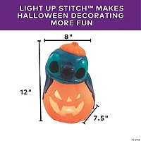 12" Light-Up Lilo & Stitch™ Stitch Pumpkin Stack Halloween Tabletop Decoration