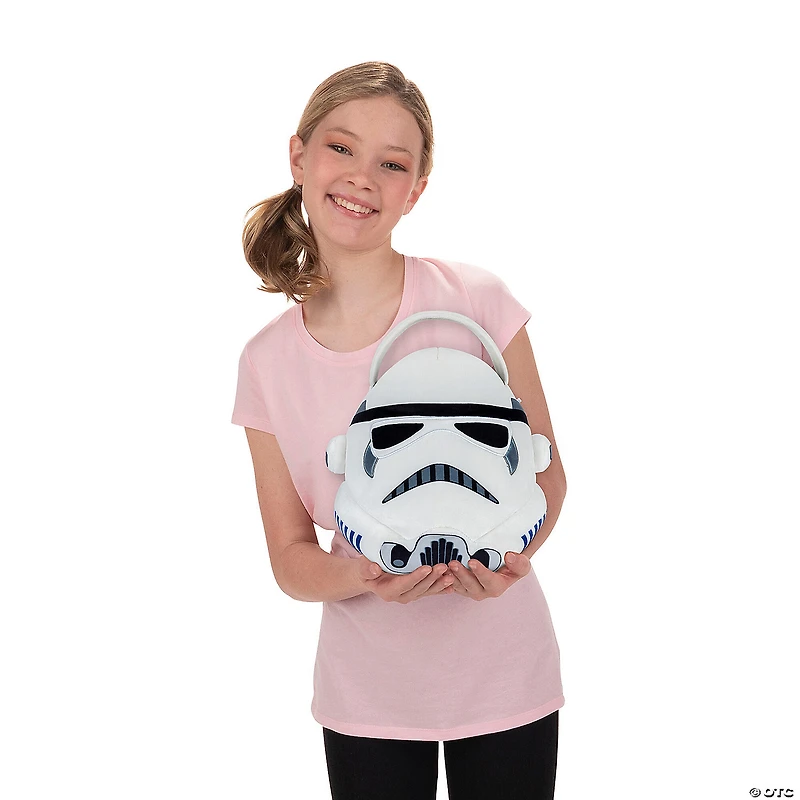 12" Star Wars™ Stormtrooper Stuffed Halloween Treat Pail