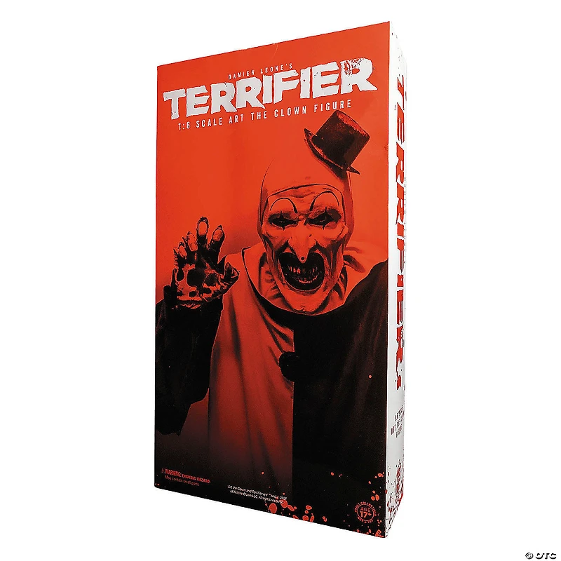 12" Terrifier™ Art The Clown 1:6 Scale Figure Halloween Decoration