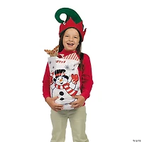 12" x 17" Bulk 50 Pc. Plastic Snowman Goody Bags