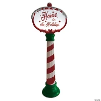 13 1/2" x 42 1/2" Outdoor Home for the Holidays LED Sign