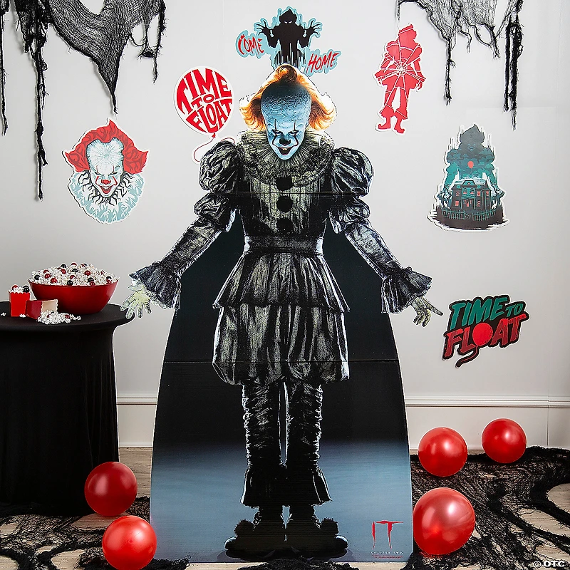 13" - 20" IT Pennywise™ the Clown & Movie Quotes Cardboard Wall Cutouts – 6 Pc.
