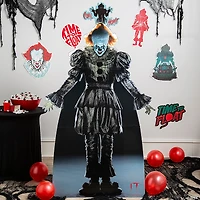 13" - 20" IT Pennywise™ the Clown & Movie Quotes Cardboard Wall Cutouts – 6 Pc.