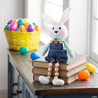 13" Dangle-Leg Easter Bunny Tabletop Decoration