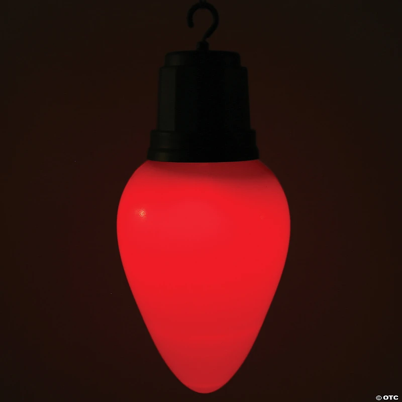 13" Hanging Christmas Light Bulb Set with Timer - 3 Pc.