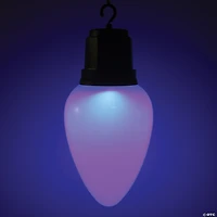 13" Hanging Christmas Light Bulb Set with Timer - 3 Pc.