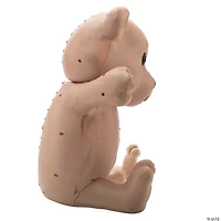 14 1/4" Half Bones Teddy Skeleton Halloween Decoration