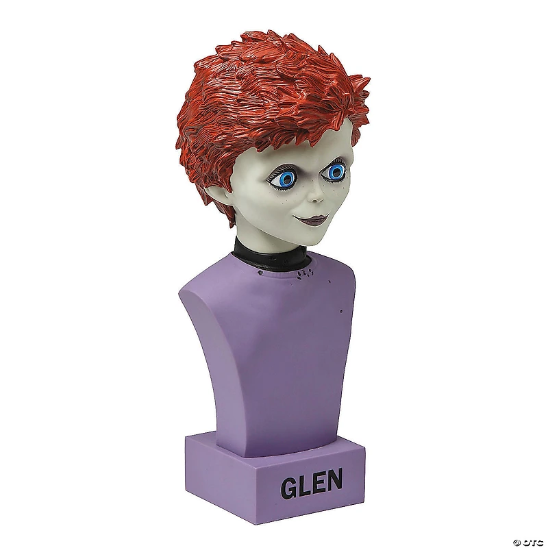 15" Child’s Play: Seed of Chucky™ Glen Bust Collectible Halloween Decoration